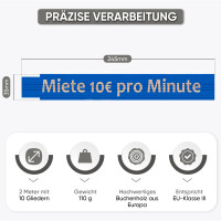 Zollstock Miete 10&euro; pro Minute