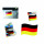 Automagnetflagge Deustchland 21x15cm