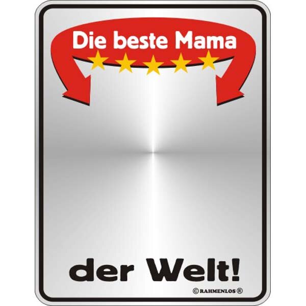 Original-Rahmenlos Spiegel: Mama