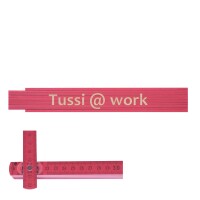Zollstock pink Tussi @ work