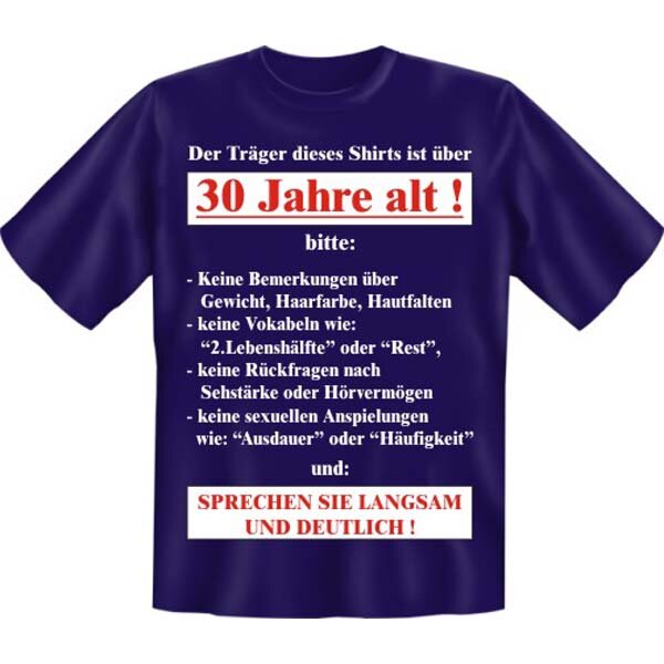 Original-Rahmenlos T-Shirt: Träger 30
