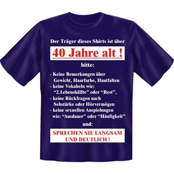 Original-Rahmenlos T-Shirt: Träger 40