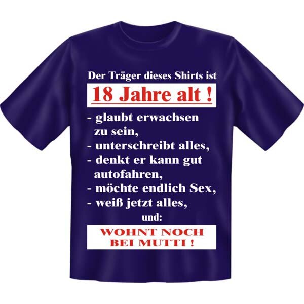 Original-Rahmenlos T-Shirt: Träger 18