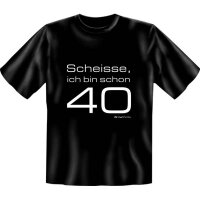 Original-Rahmenlos T-Shirt: Scheisse 40