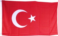 10 Stück Fahne Flagge Türkei 90x150cm